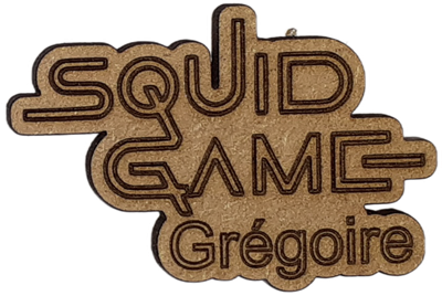 Magnet - Squid game personnalisable
